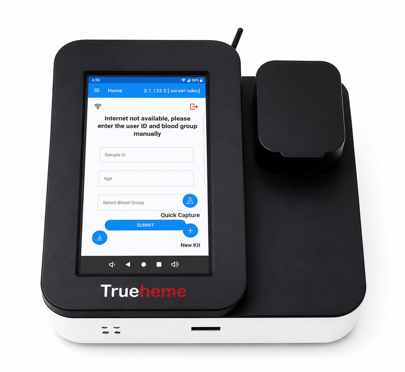 TrueHeme™ Device View
